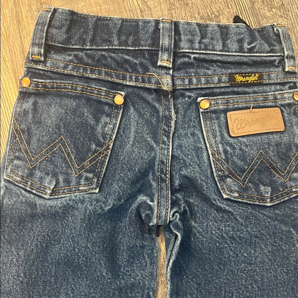 EUC kids Wranglers size 4 slim - Picture 4 of 4